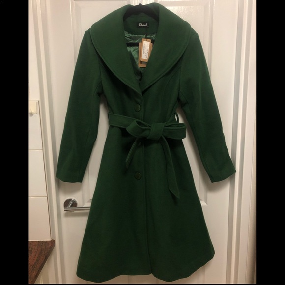 Dangerfield Revival Green “Twirl My Way” Coat 12 - Picture 2 of 4